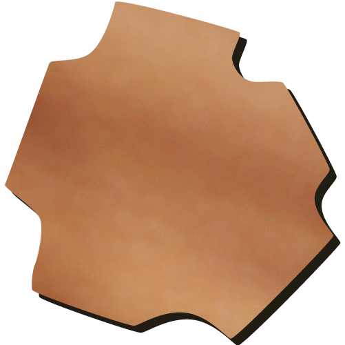 Skin texture in a soft-edged sample
