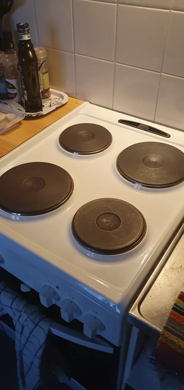 Anette's stove after cleaning with Pesukarhu